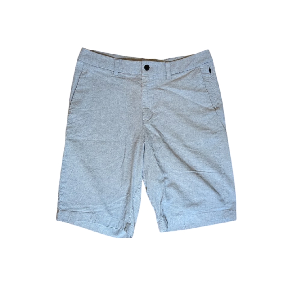 Lululemon Commission shorts 31 x 11 breathable silver gray